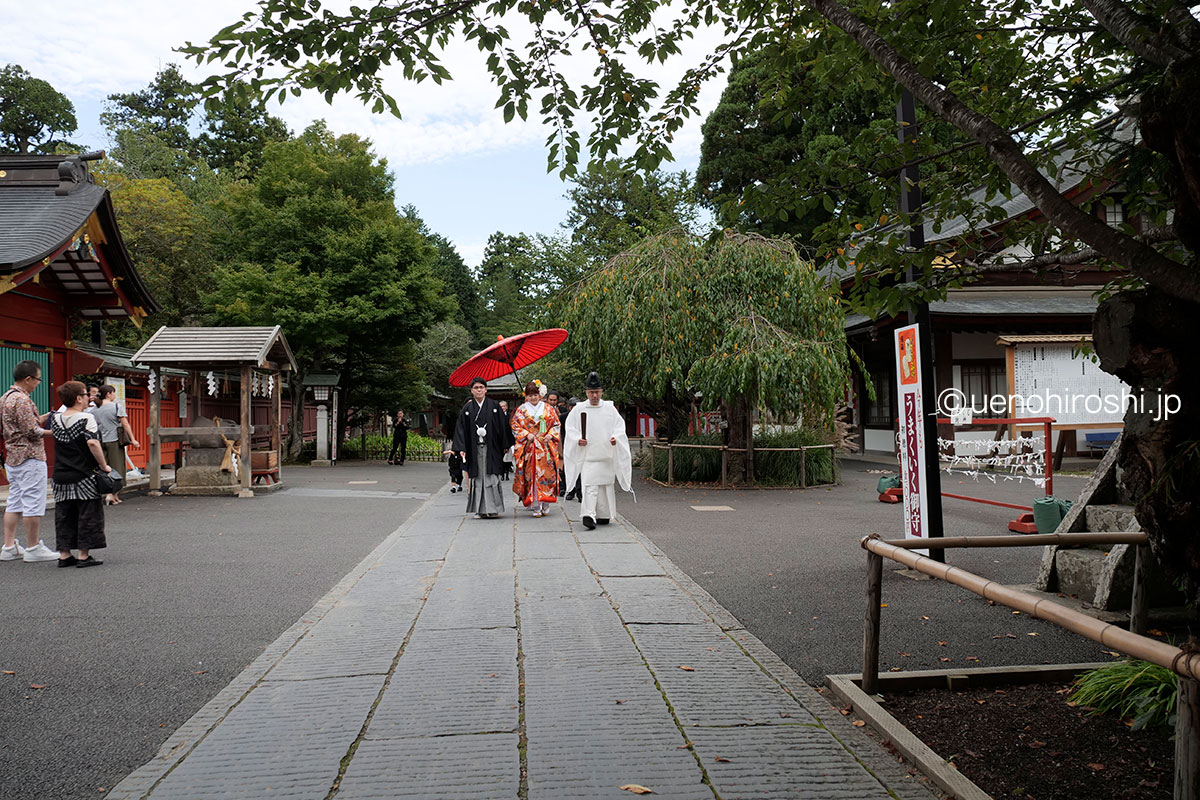 宮城県塩竃市塩竈神社結婚式出張撮影